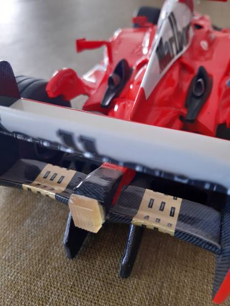 Maquette 1/12 Ferrari F2004 M.shumacher #1 montée 