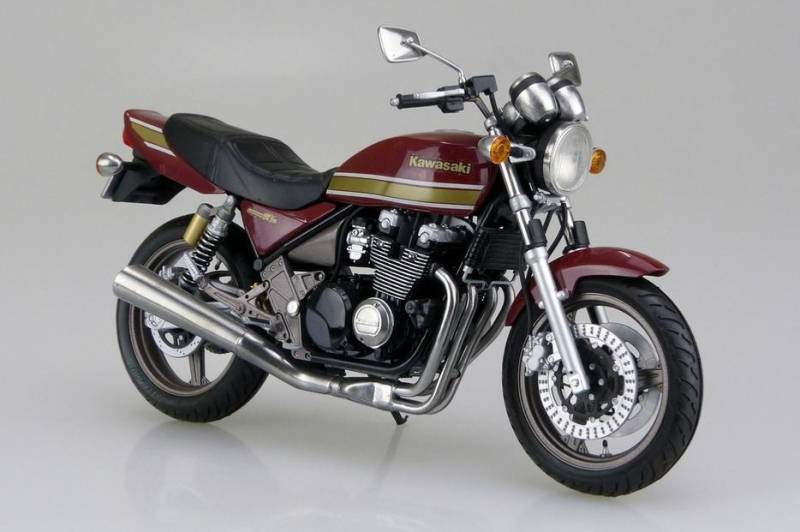 Acheter la maquette 1/12 Kawasaki Zephyr RX Custom Aoshima à assembler et peindre – moto japonaise rétro personnalisée