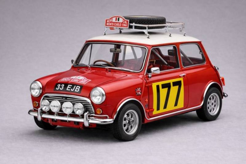 Maquette 1/24 Austin Mini Cooper 1275 MKI montée