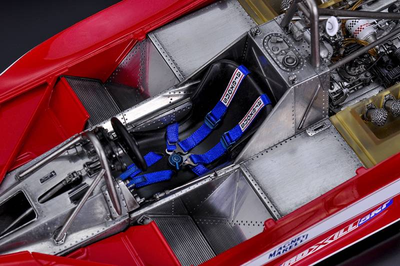 Maquette en kit Ferrari 312 T3 GP Canada 1978 #12 G. Villeneuve Model Factory Hiro K862