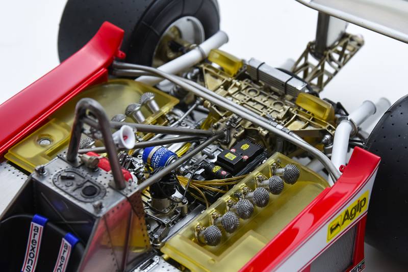 Maquette en kit Ferrari 312 T3 GP Canada 1978 #12 G. Villeneuve Model Factory Hiro K862