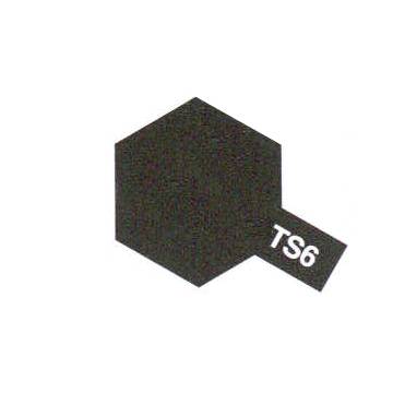 Spray Tamiya TS6 Noir Mat 100 ml – Peinture en bombe Tamiya pour maquettes et carrosseries 1/24