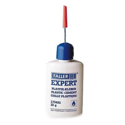 Colle liquide Faller Expert Bleu 25g pour maquettes plastiques