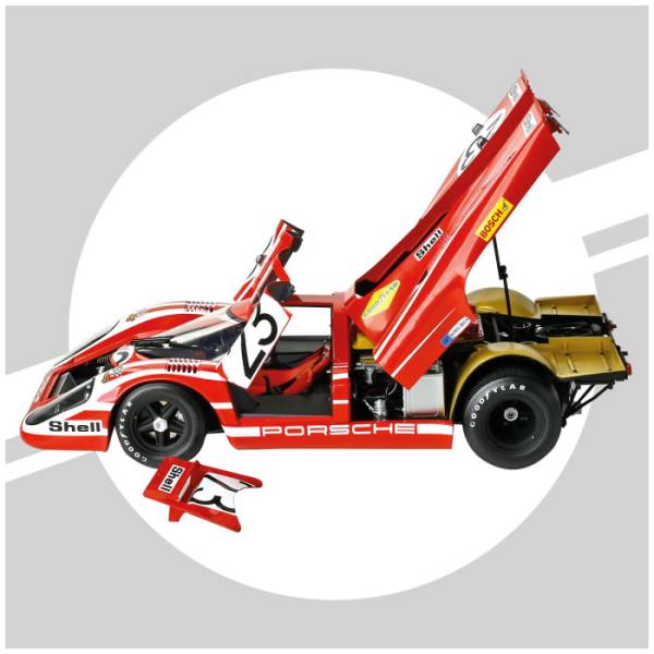 1/8 maquette à construire PORSCHE 917 #23 ROUGE -IXO