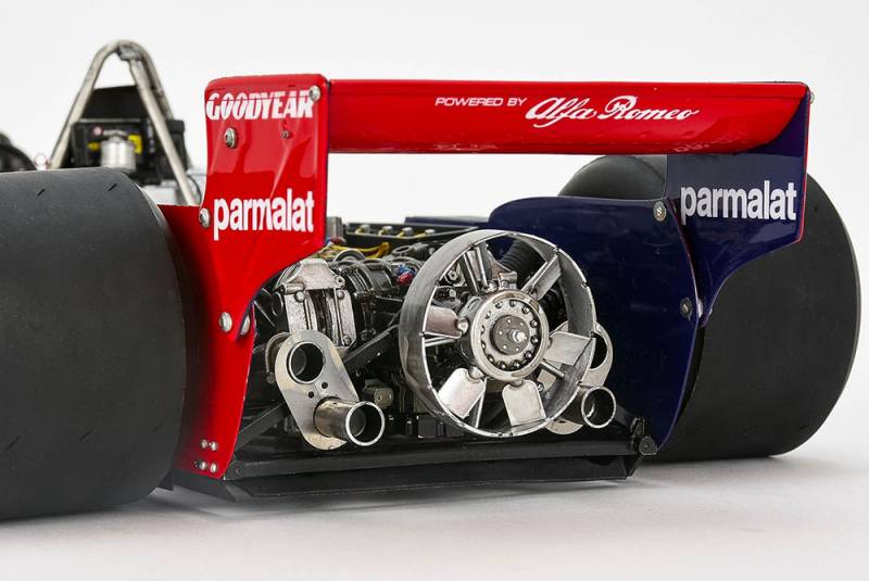  Maquette 1/12 Brabham BT46B Fan Car – GP Suède 1978 – Kit MFH K461 Haute Précision