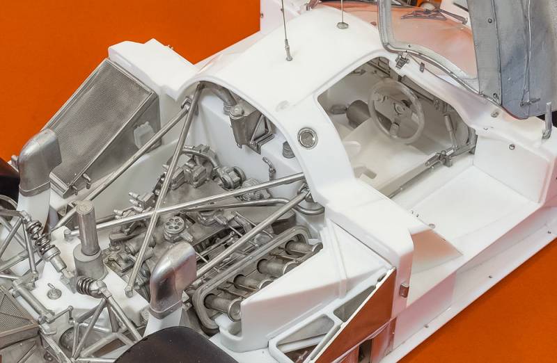 1/12 maquette en kit Mazda 787B vainqueur Le Mans 1991 Model Factory Hiro K628