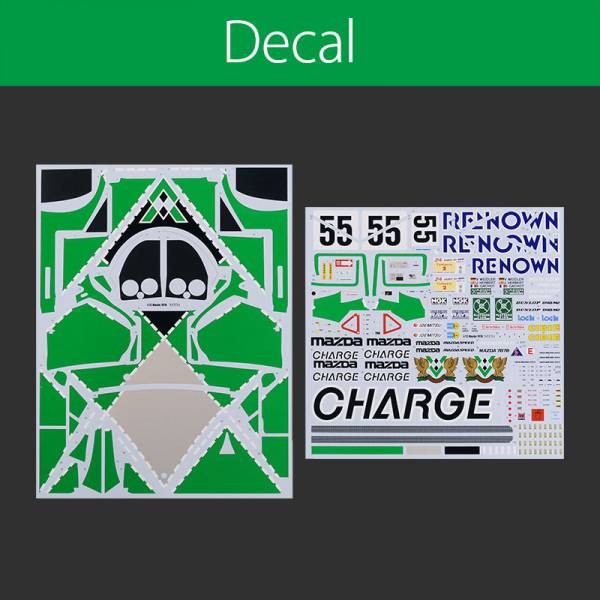 1/12 maquette en kit Mazda 787B vainqueur Le Mans 1991 Model Factory Hiro K628