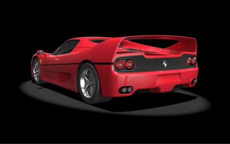 Kit Pocher 1/8 Ferrari F50 Giallo modena maquette en kit 