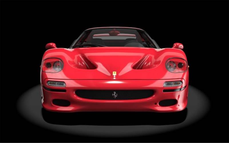 Kit Pocher 1/8 Ferrari F50 Rosso corsa maquette en kit 