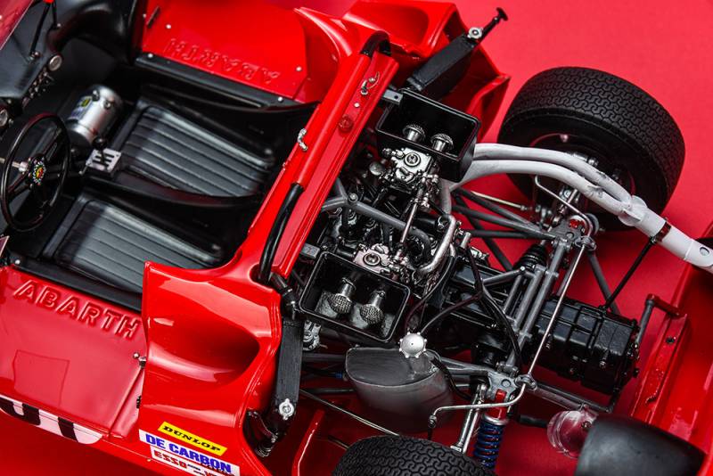 1/12 maquette en kit - ABARTH 1000 SP LM 1969 - model factory hiro K837