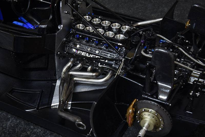 1/12 maquette en kit - PEUGEOT 905 EVO1 BIS LE MANS 1992 - model factory hiro K847