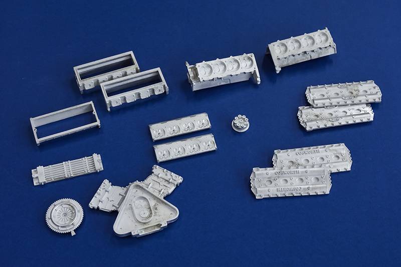 Maquette 1/12 en kit Tyrrell 019 GP Monaco Japon 1990 Alesi - Nakajima Model Factory Hiro K865