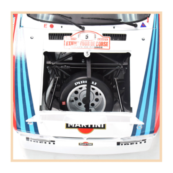reservez votre kit Lancia 37 rallye 1/8 Ixo,