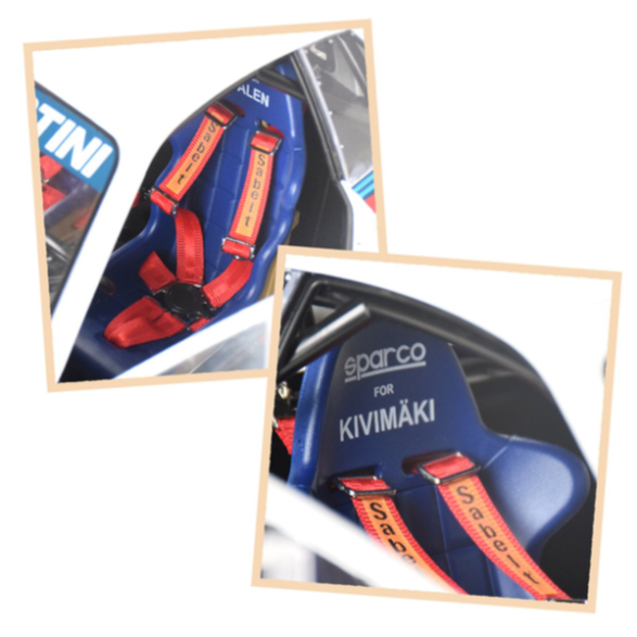 Commandez votre kit Lancia 37 rallye tour de corse 1/8 Ixo, maquette à monter avec détail moteur et eclairage