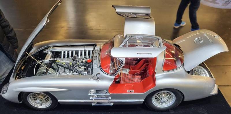 maquette à contruire mercedes 300slr 1/8 legrand